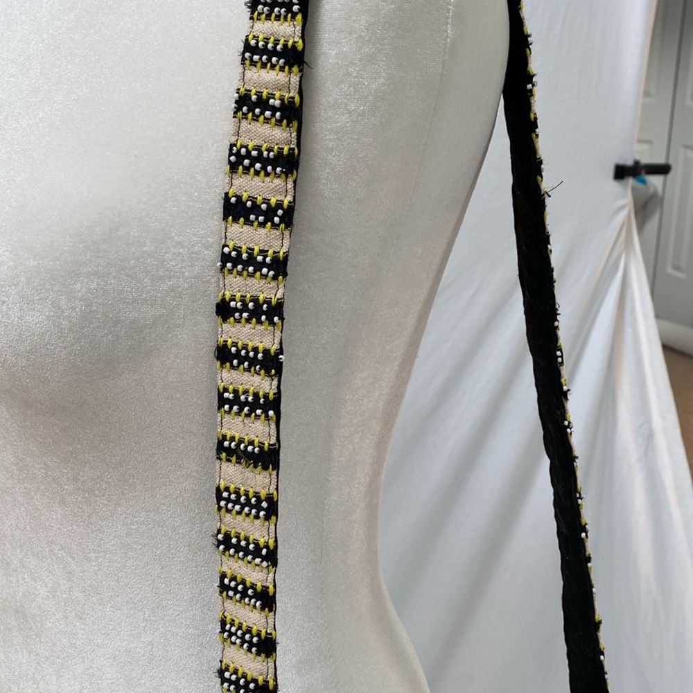 Anthropologie Woven & Beaded Shoulder Bag - Picture 4 of 14